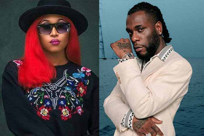 Cynthia Morgan Calls Burna Boy the Best Till She Picks the Mic Again