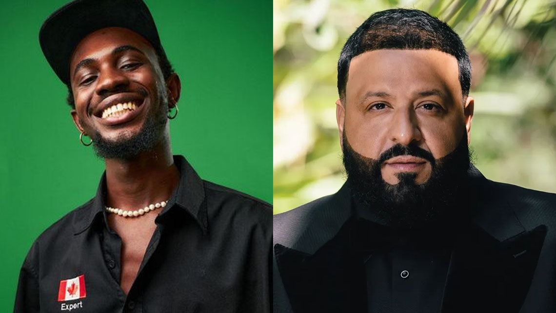 DJ Khaled A Big Fan of Black Sherif’s KWAKU THE TRAVELLER Add To His Playlist