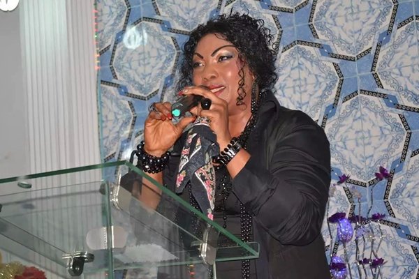 Photos: Ini Edo, Rita Dominic, others join Eucharia Anunobi as she buries son