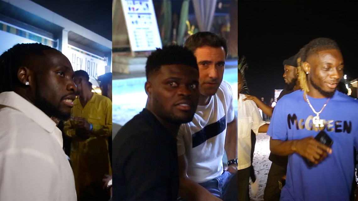 Ghanaian football stars Flock to HEY IBIZA WAVE II, Adding Glitz and Glamour to the Extravaganza