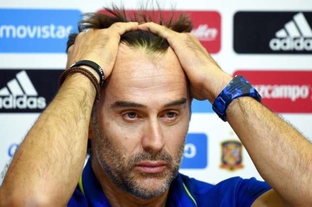 Lopetegui sacked by Spain on eve of World Cup