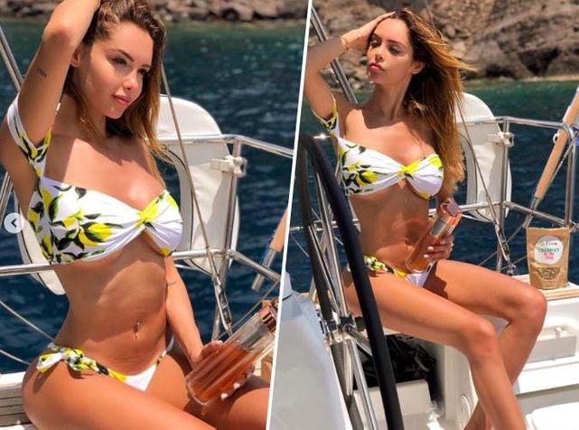 Nabilla Benattia : En vacances à Santorin, elle fait monter la température sur Instagram