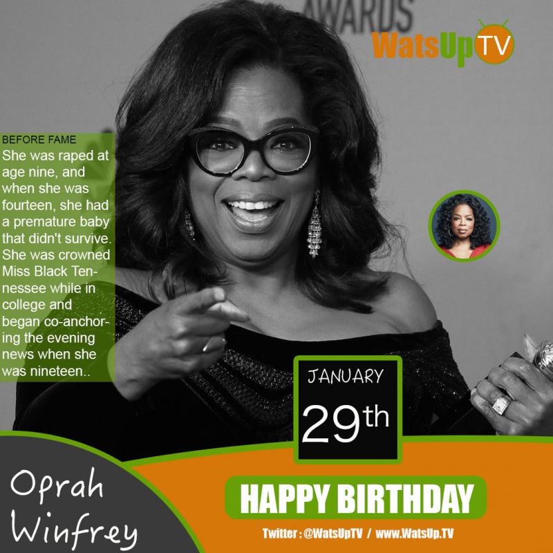 Happy Birthday Oprah Winfrey