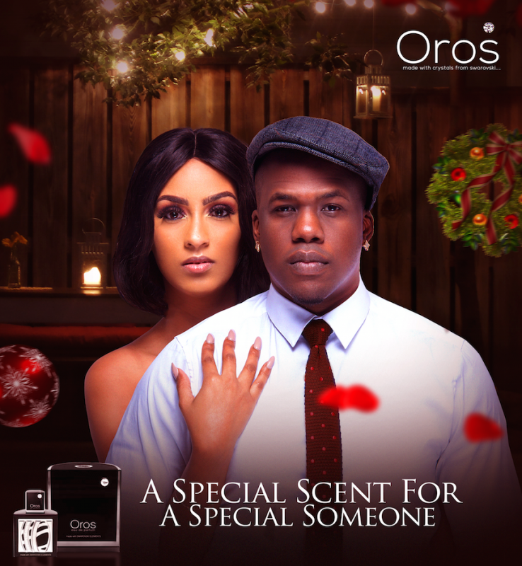 Juliet Ibrahim and Iceberg Slim for Oros perfume