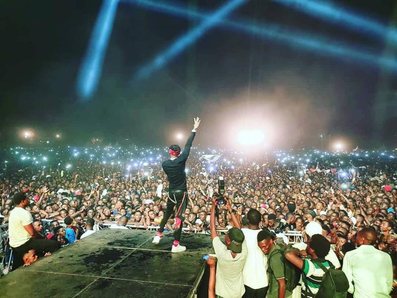 Epic Concert By Diamond Platnumz In Bumjubura (Burundi)