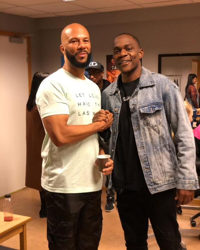 Gemini Meets Legendary American Rapper Common