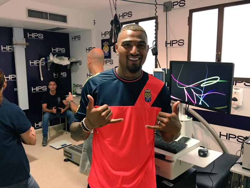 Kevin-Prince Boateng ready to start pre-season training with Las Palmas